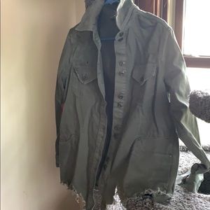 Free People Moonchild Denim Shirt